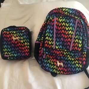 Lands End Backpack and Lunch Box